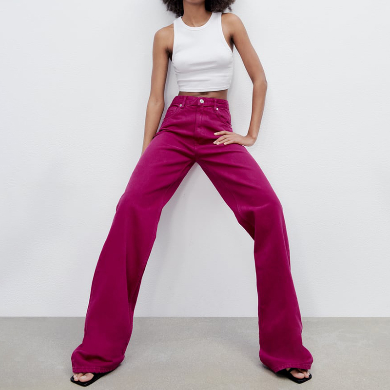 wide leg jeans
