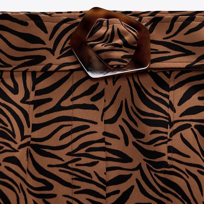 animal print dress