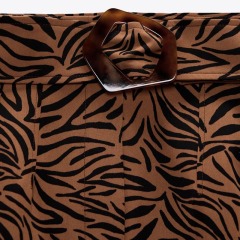 animal print dress