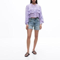 floral print shirt