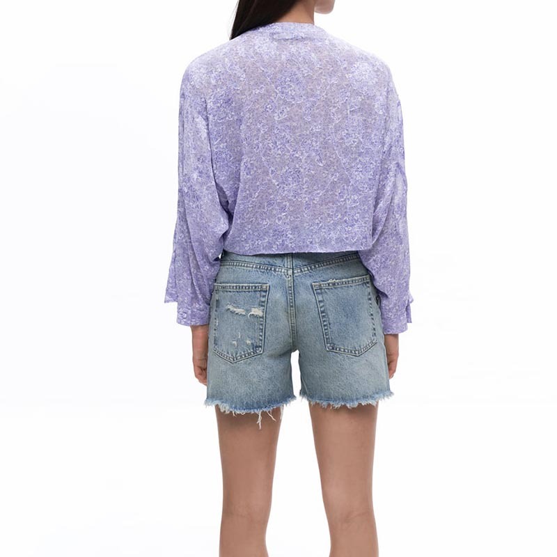 floral print shirt