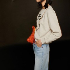 embroidered sweatshirt