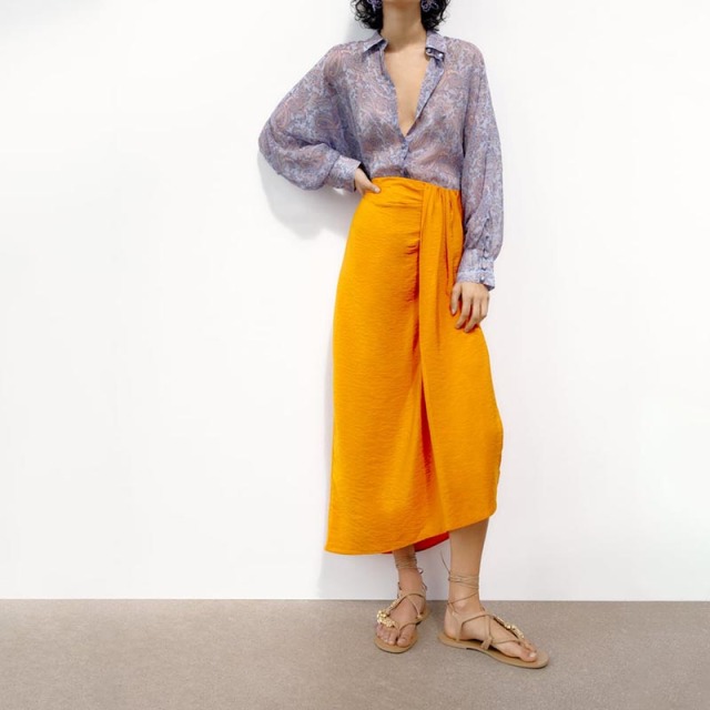 translucent printed shirt