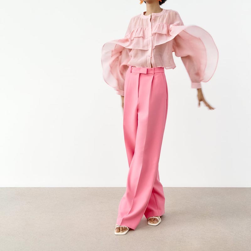 layered embellished romantic shirt