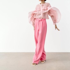 layered embellished romantic shirt