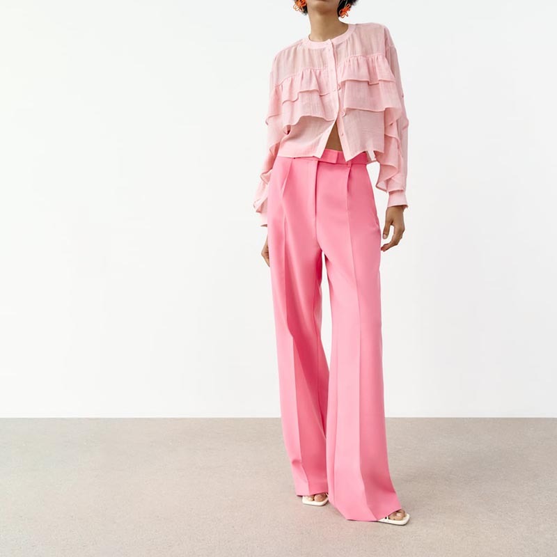layered embellished romantic shirt