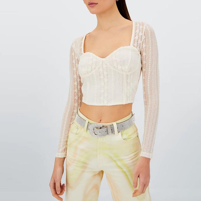 lace shirt