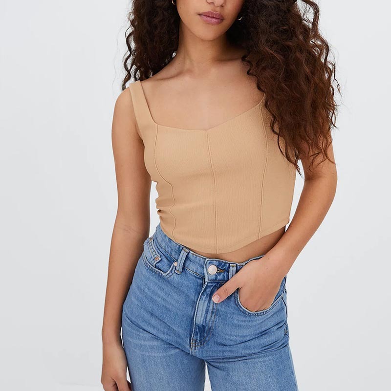 corset suspender top