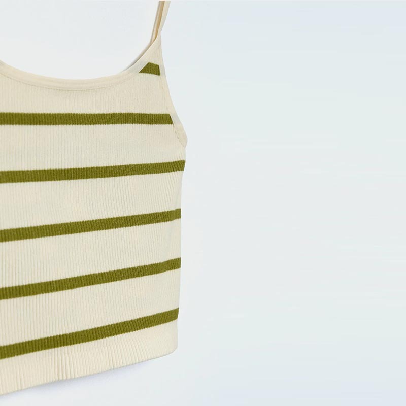 seamless cropped suspender top