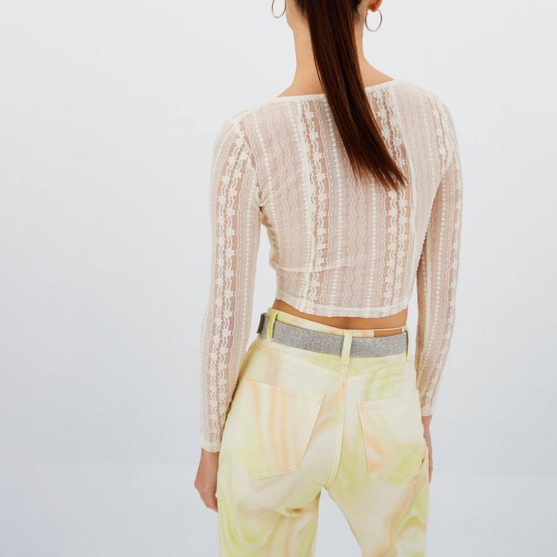 lace shirt
