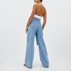 wide leg jeans