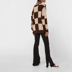 side slit flared trousers