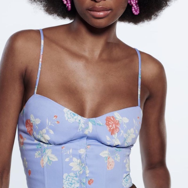 corset crop top