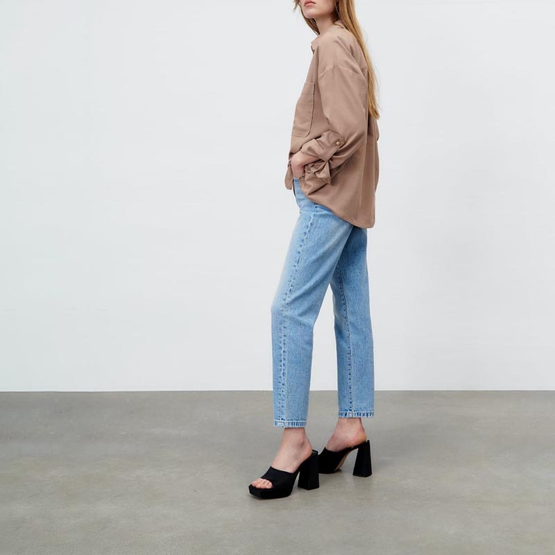 Gold Button-Up Shirt