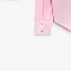 poplin shirt with patch pockets