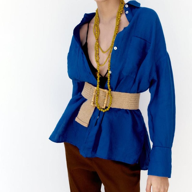 loose linen shirt