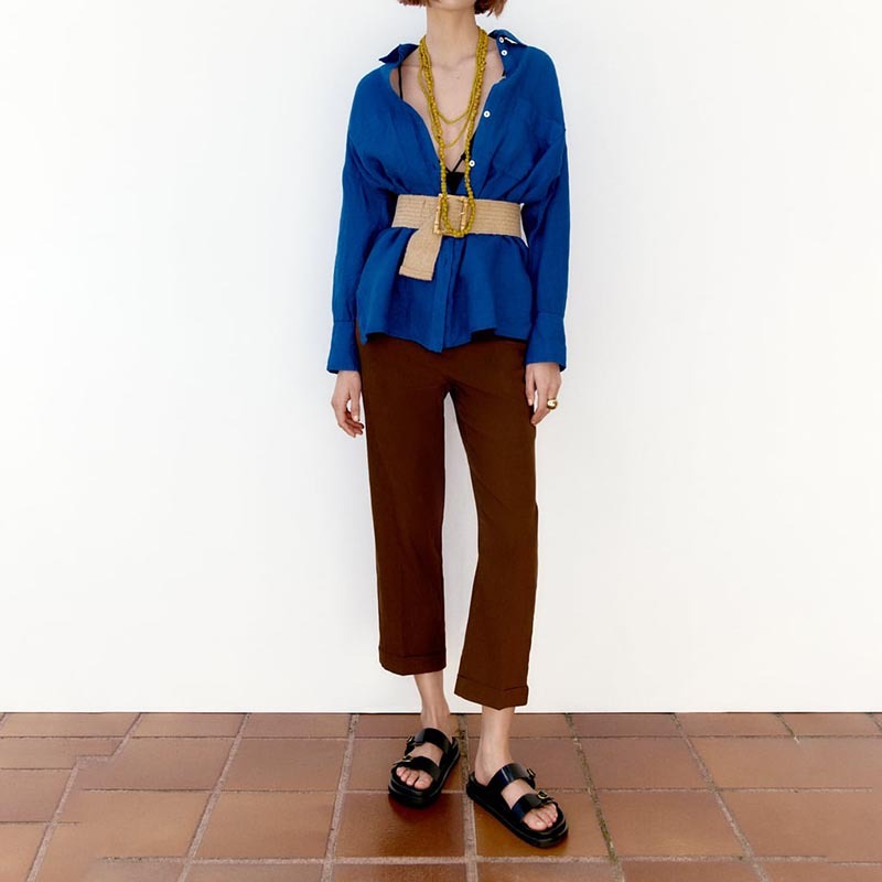 loose linen shirt