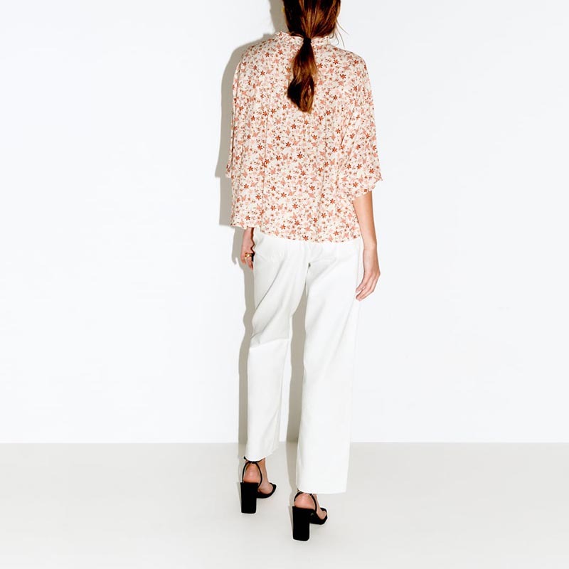 floral print top