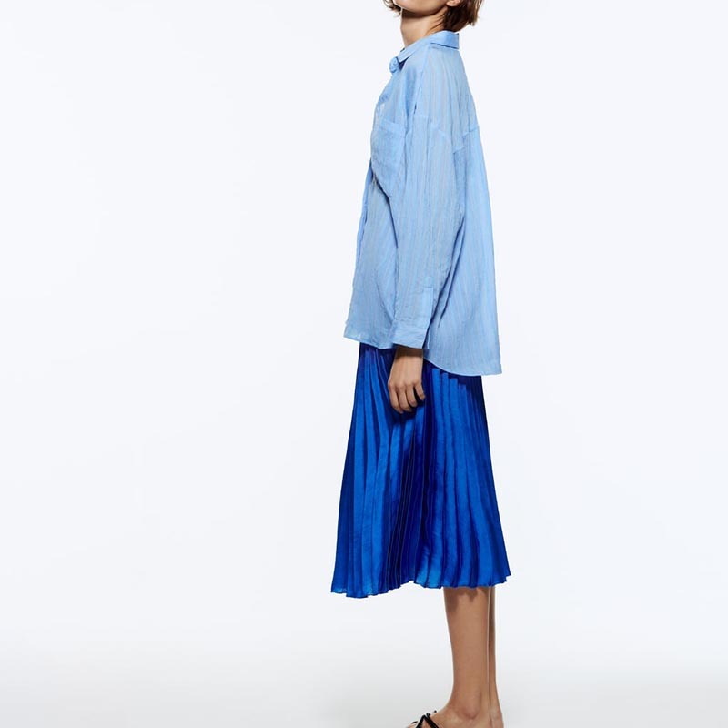 jacquard striped shirt