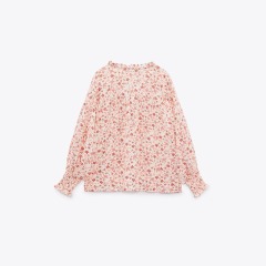floral print top