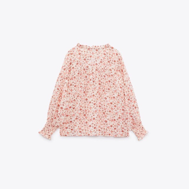 floral print top
