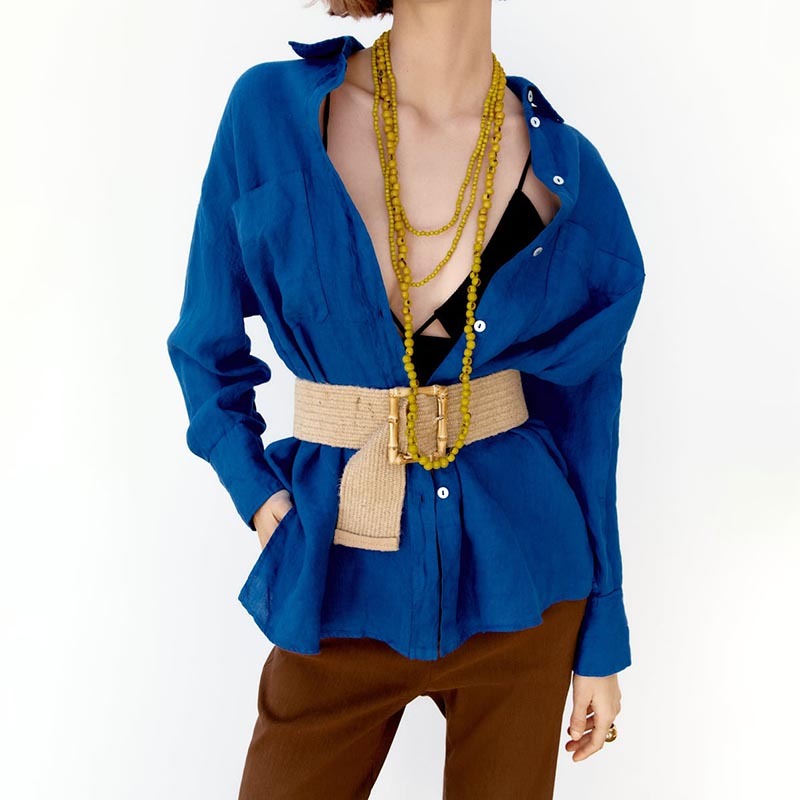 loose linen shirt