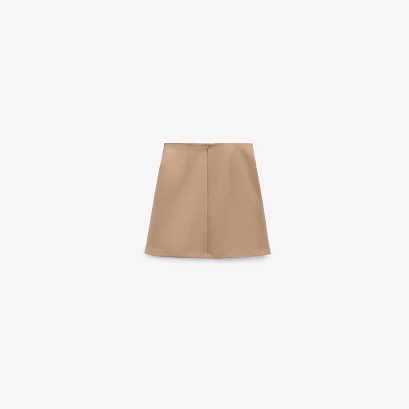 criss-cross miniskirt