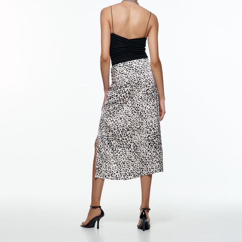 animal print dress