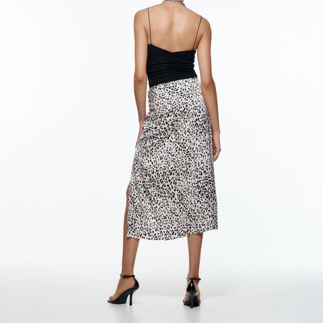 animal print dress