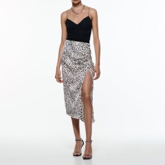 animal print dress