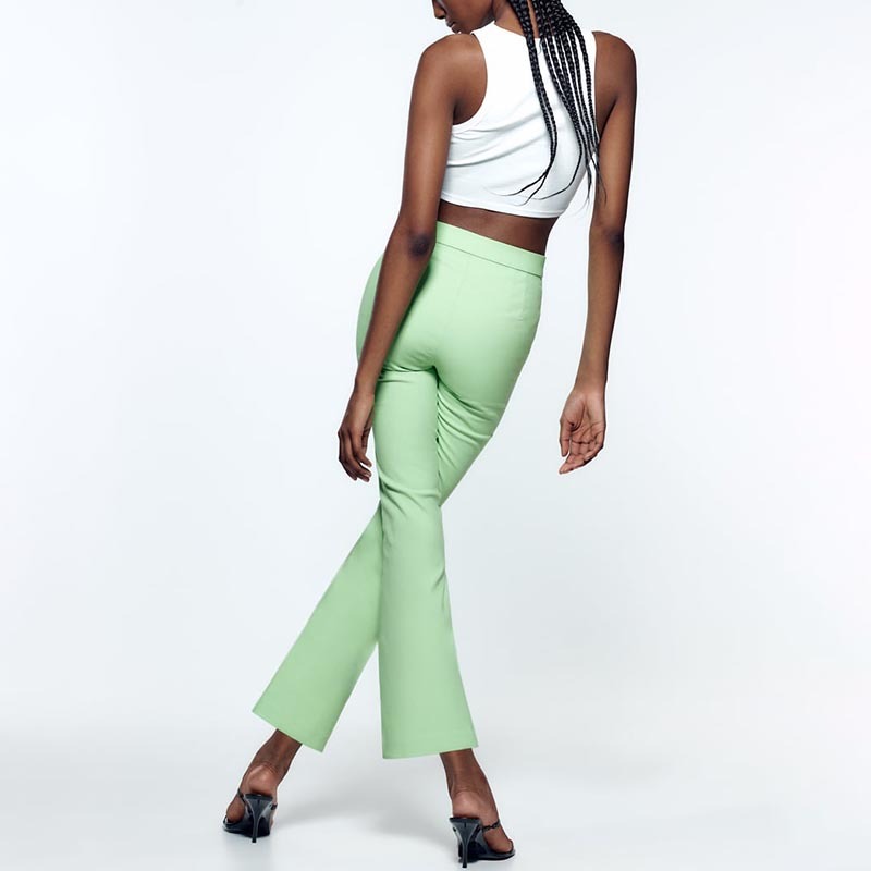 mini flared pants
