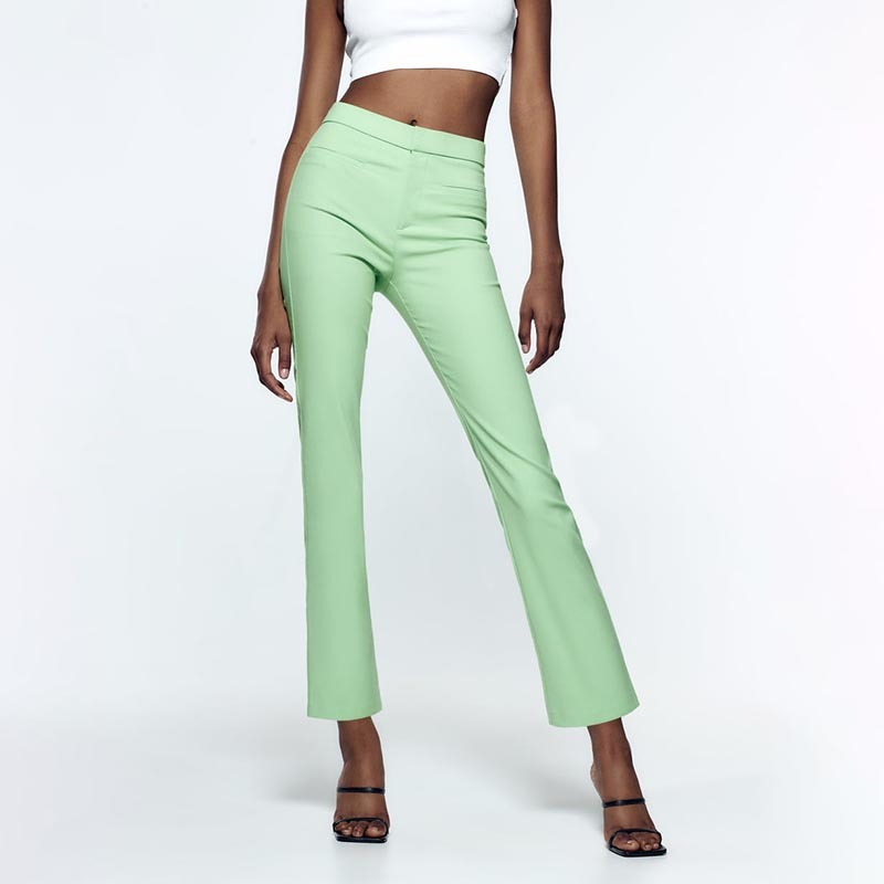 mini flared pants