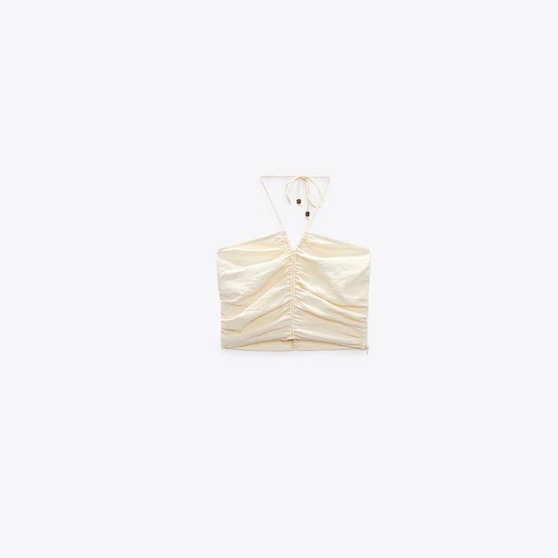 pleated top