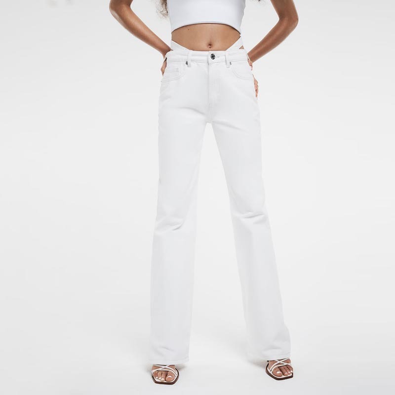 low rise loose jeans