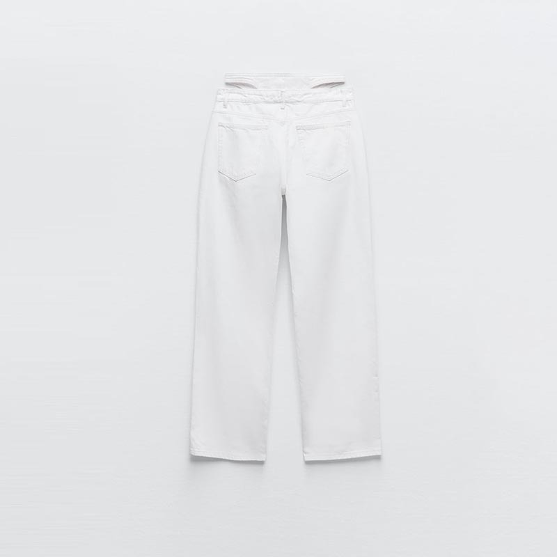 low rise loose jeans