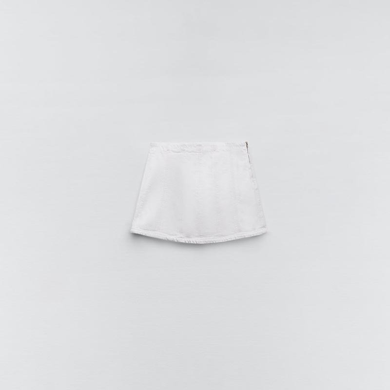 Denim Mini Skirt