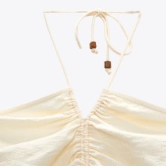 pleated top