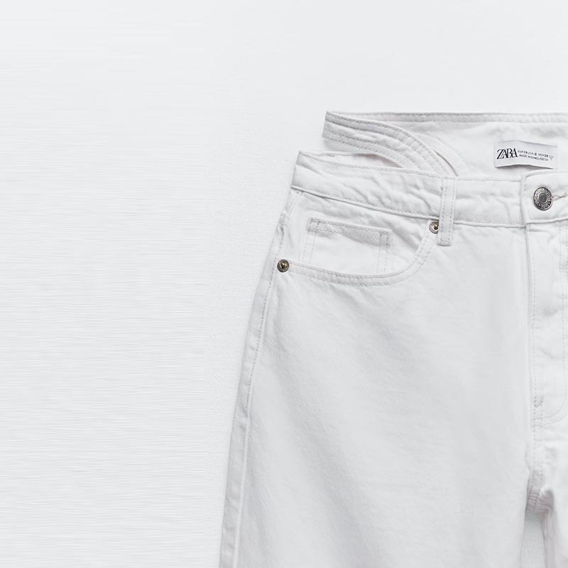 low rise loose jeans