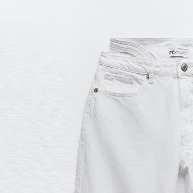 low rise loose jeans