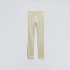 Skinny jeans with slits