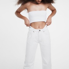 low rise loose jeans