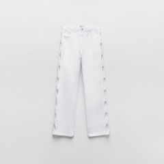 open-fit straight-leg jeans