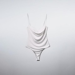 pleated bodysuit