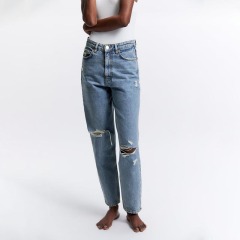 fitted jeans