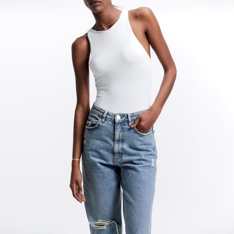 fitted jeans