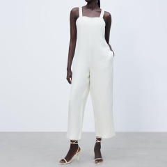 white jumpsuit