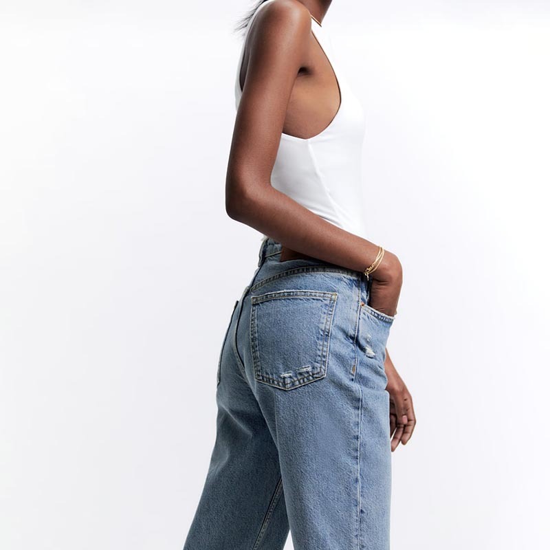 fitted jeans