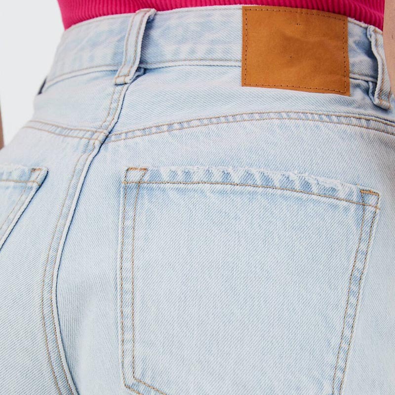 ripped denim shorts
