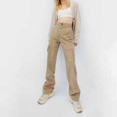 straight-leg cargo pants