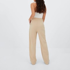 wide tube trousers